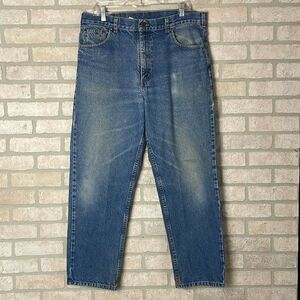 Carhartt denim blue jeans size 38 x 30